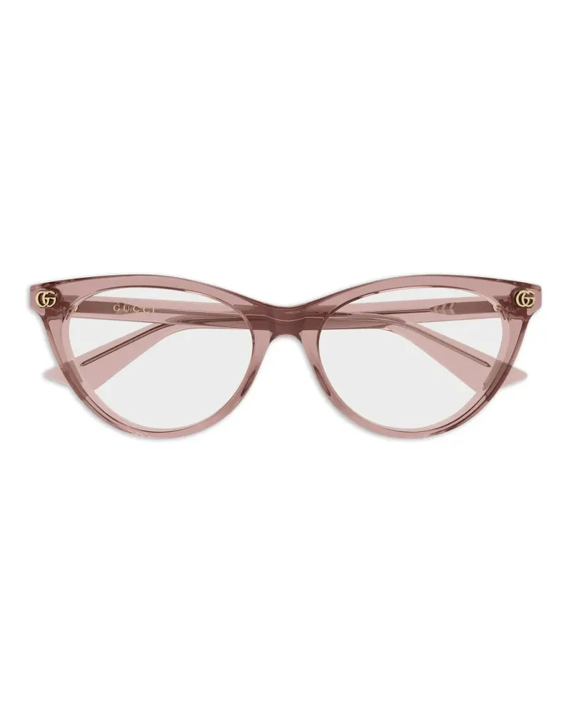 Gucci Double-G cat-eye glasses - Rosa Rosa