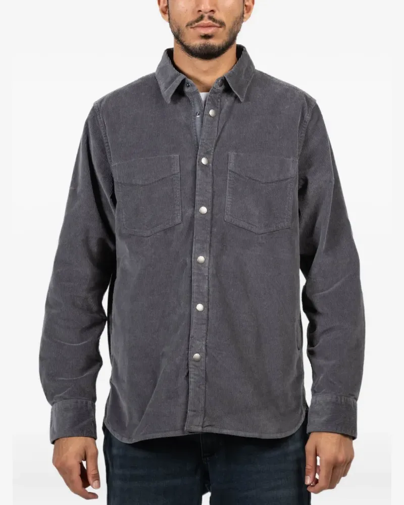Rag & Bone CPO Hemd aus Cord - Grau Grau