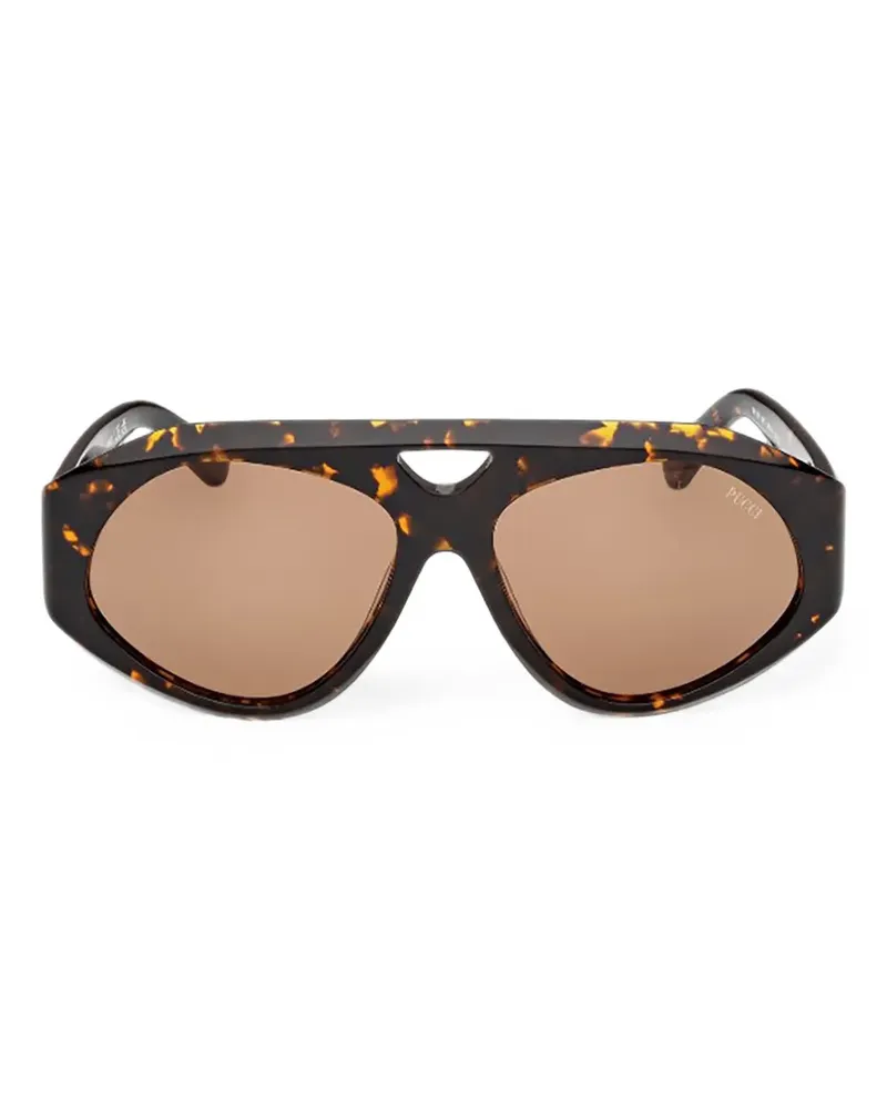 Emilio Pucci navigator sunglasses - Braun Braun
