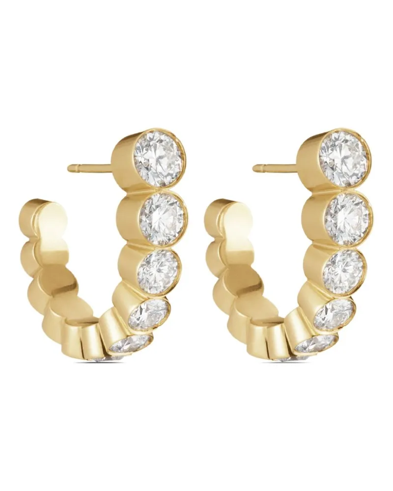 Sophie Bille Brahe 18kt Boucle Royale Gelbgoldohrringe mit Diamanten Gold