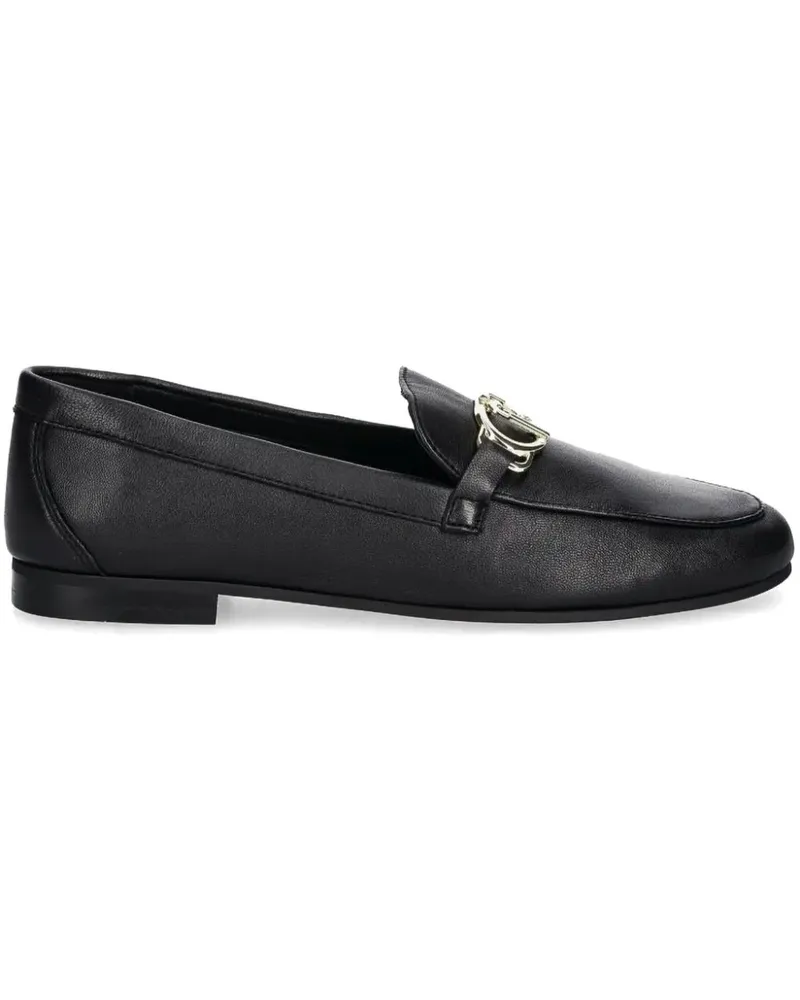 Liu Jo Loafer mit Logo-Schild - Schwarz Schwarz
