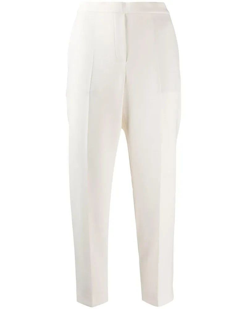 Theory Gerade Cropped-Hose - Nude Nude