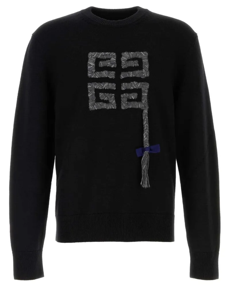Givenchy Klassischer Pullover - Schwarz Schwarz