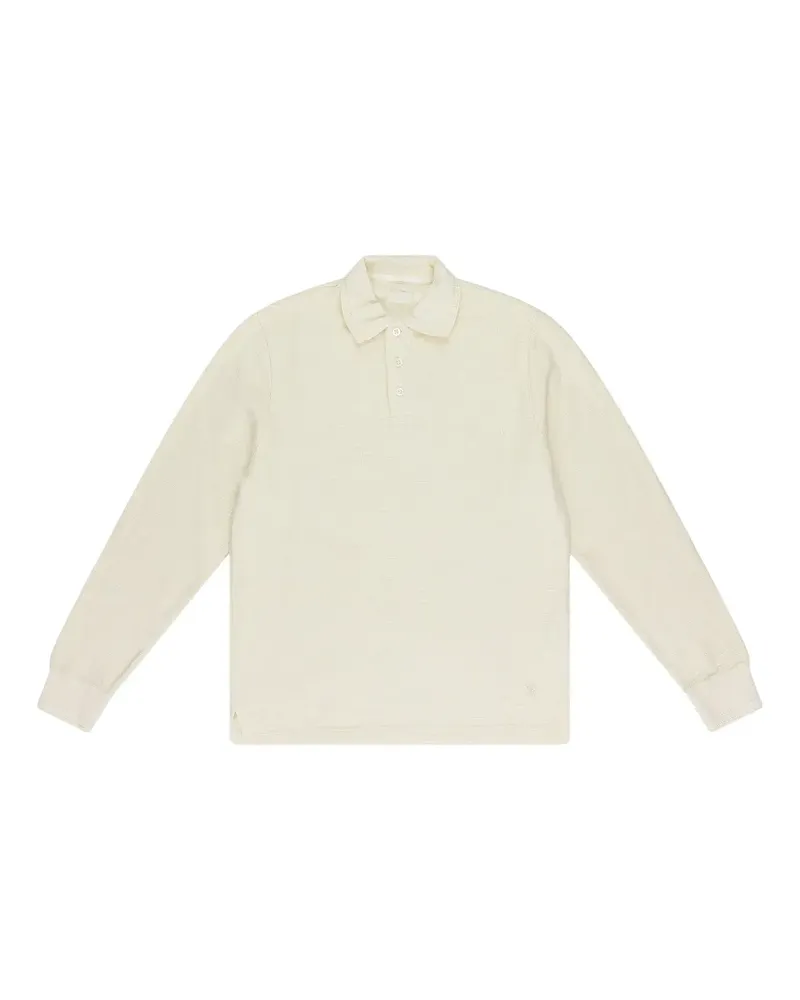 Aimé Leon Dore long sleeve polo shirt - Nude Nude