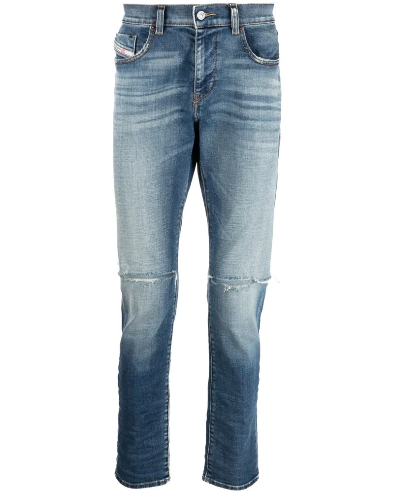 Diesel Tief sitzende Skinny-Jeans - Blau Blau