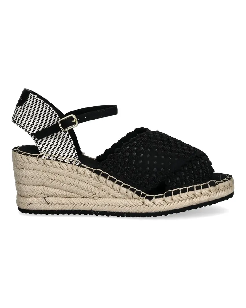 Gant ankle-strap espadrilles - Schwarz Schwarz