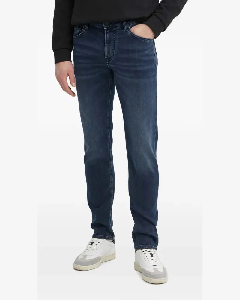 JOOP! Mitch logo-patch jeans - Blau Blau
