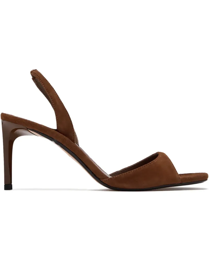 Schutz Slingback-Sandalen 80mm - Braun Braun