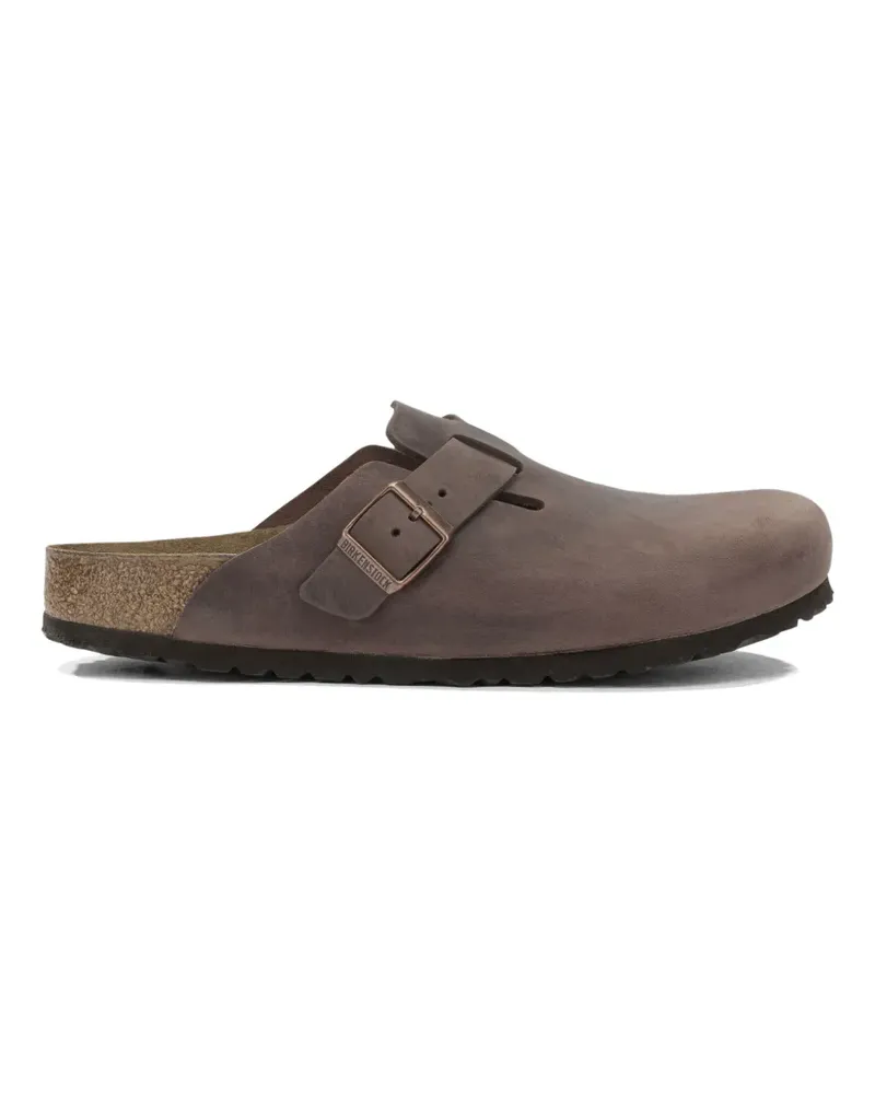 Birkenstock buckle-fastening leather sandals - Braun Braun