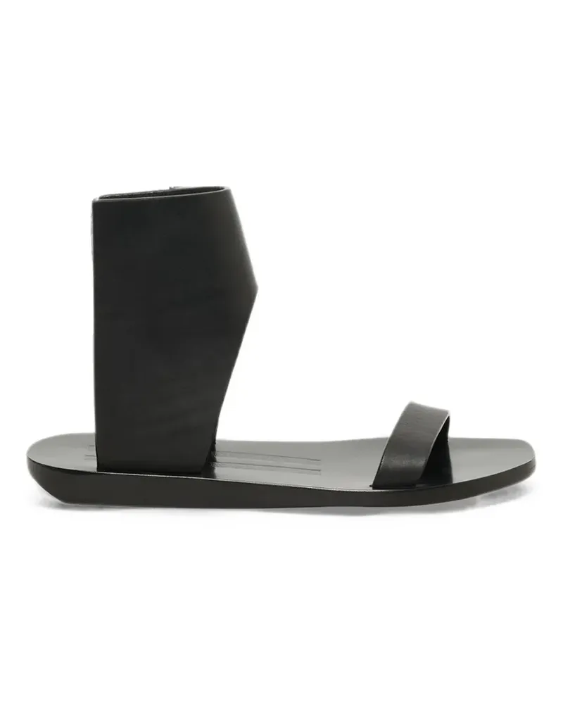 Rick Owens Sandalen mit breiten Knöchelriemen - Schwarz Schwarz