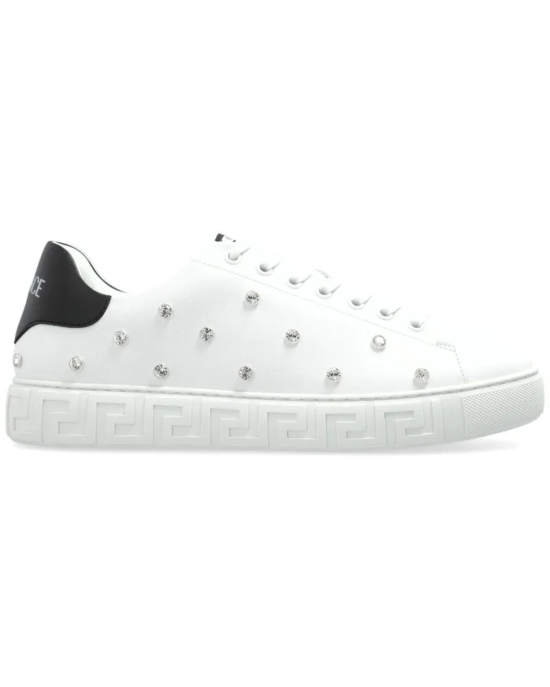 Versace Cielo Stellato Greca Sneakers - Weiß Weiß