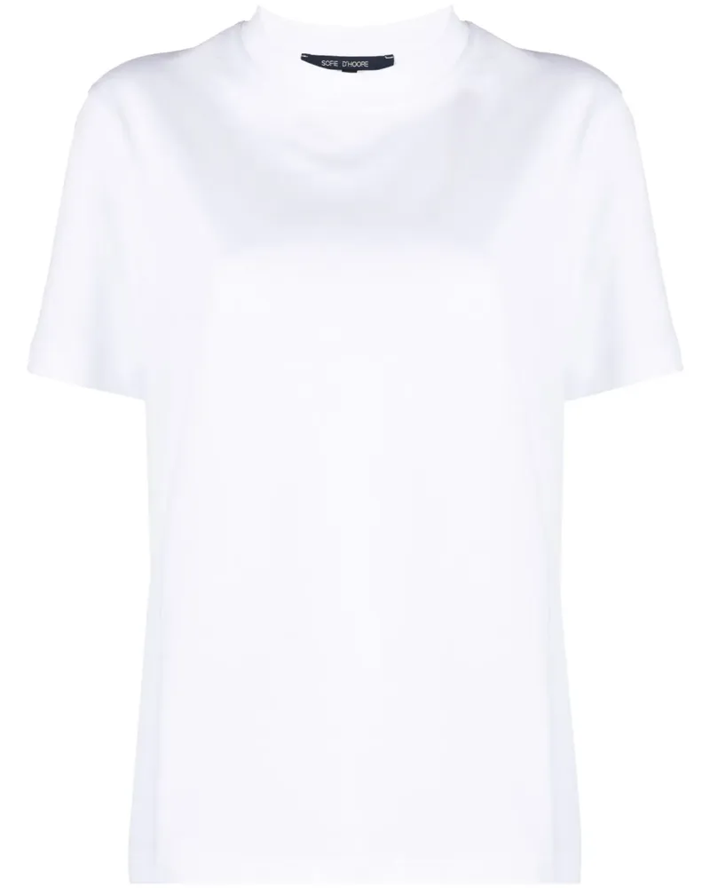 Sofie D'Hoore T-Shirt mit Rundhalsausschnitt - Weiß Weiß