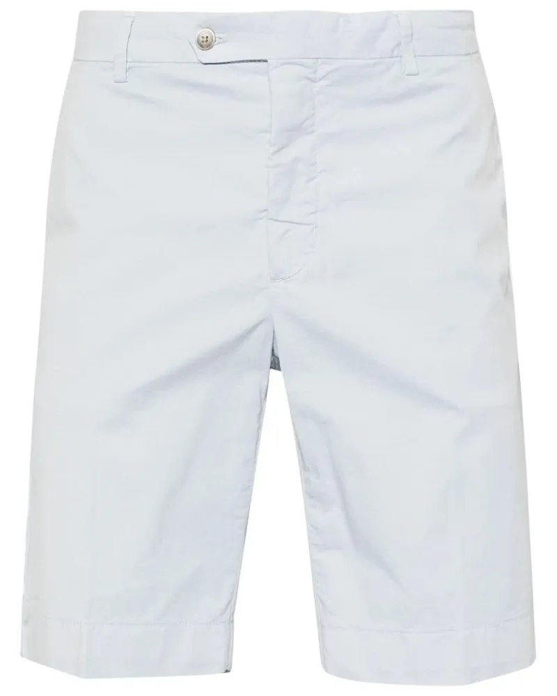 Hackett Halbhohe Chino-Shorts aus Twill Blau
