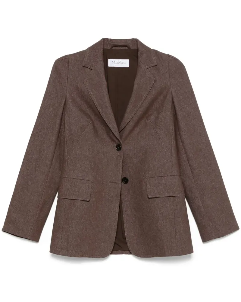 Max Mara Agguati Blazer - Braun Braun