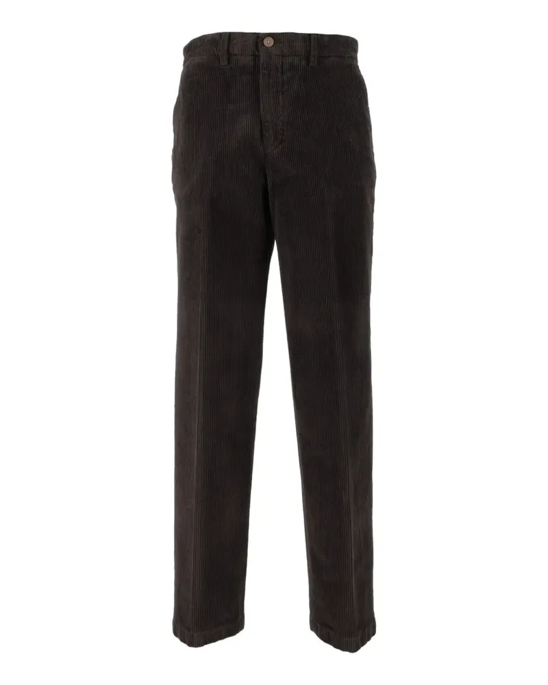 Briglia 1949 Straight-Leg-Hose aus Cord - Braun Braun