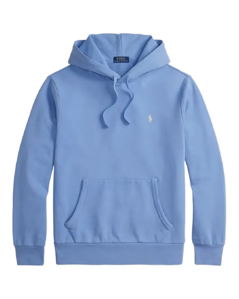 Ralph Lauren Hoodie aus Loopback-Strick - Blau Blau