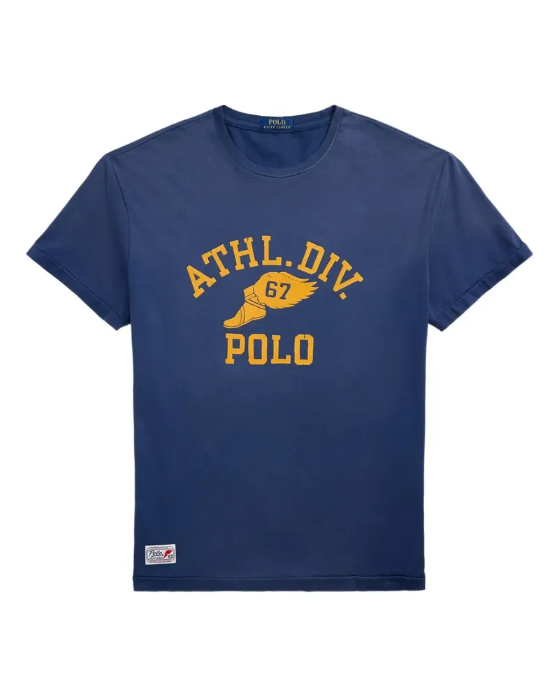 Ralph Lauren T-Shirt mit Logo-Print - Blau Blau