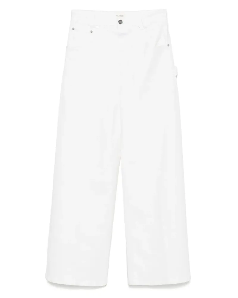 Closed Jeans mit Knopfverschluss - Weiß Weiß