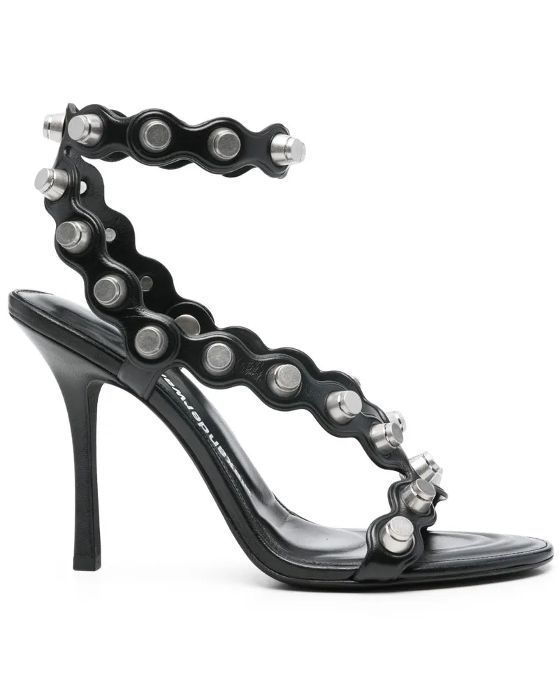 Alexander Wang Riot Sandalen 105mm - Schwarz Schwarz