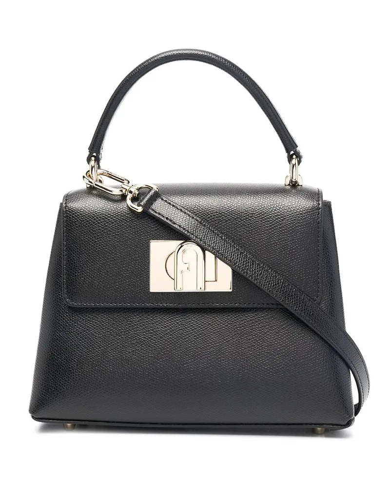 Furla 1927 Mini Umhängetasche - Schwarz Schwarz