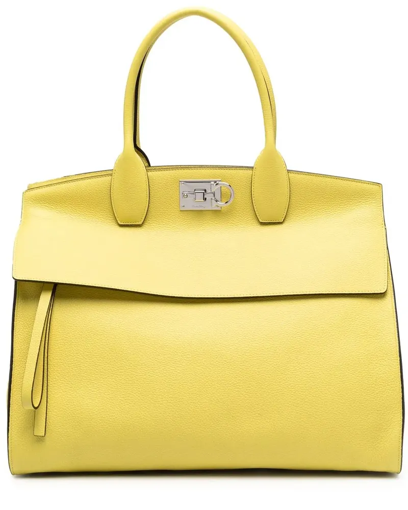 Ferragamo The Studio Handtasche - Gelb Gelb