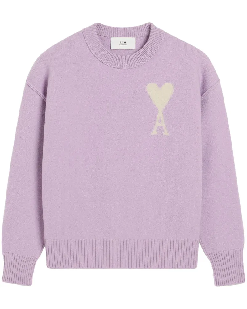 AMI Paris Ami de Coeur Pullover - Violett Violett