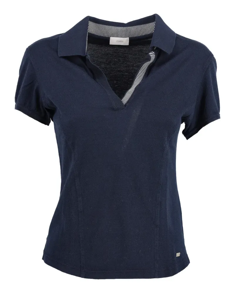 Malo buttonless T-shirt - Blau Blau