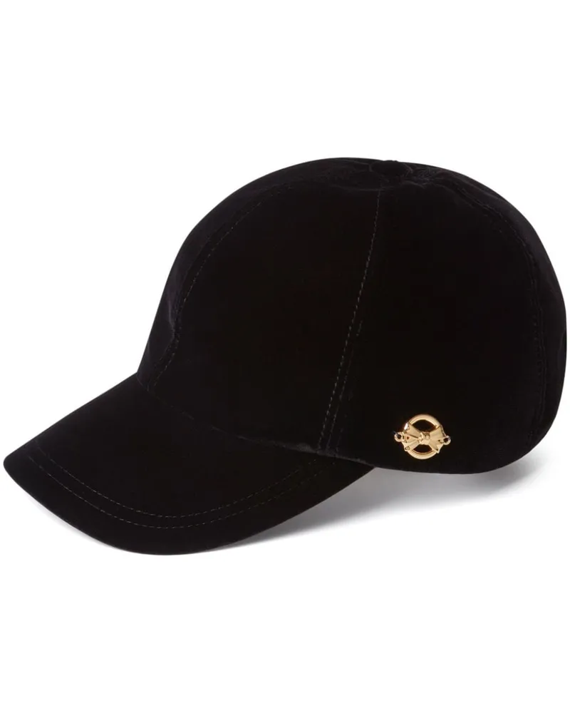 Nina Ricci Baseballkappe aus Samt - Blau Blau