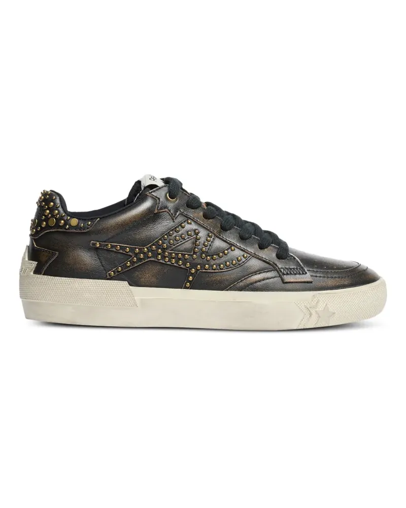 ash Moonlight Studs Sneakers - Schwarz Schwarz