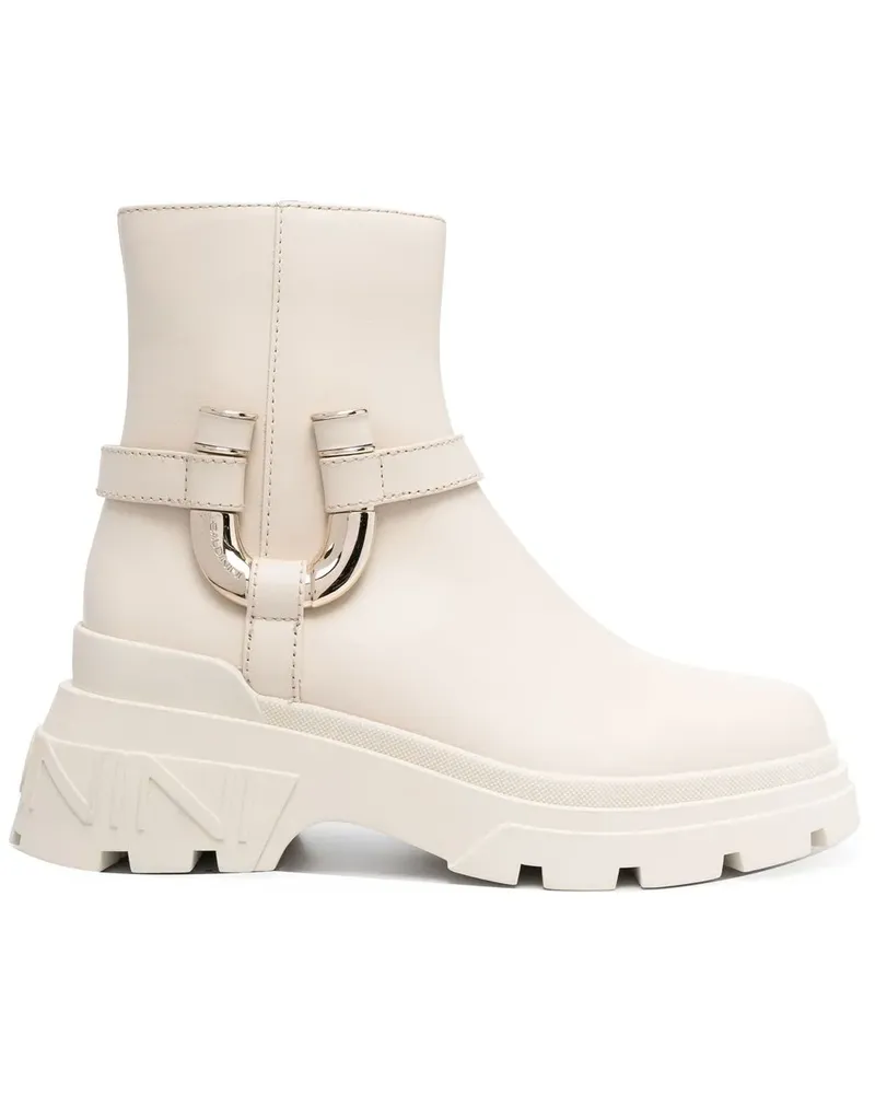 Baldinini Stiefeletten mit dicker Sohle - Nude Nude