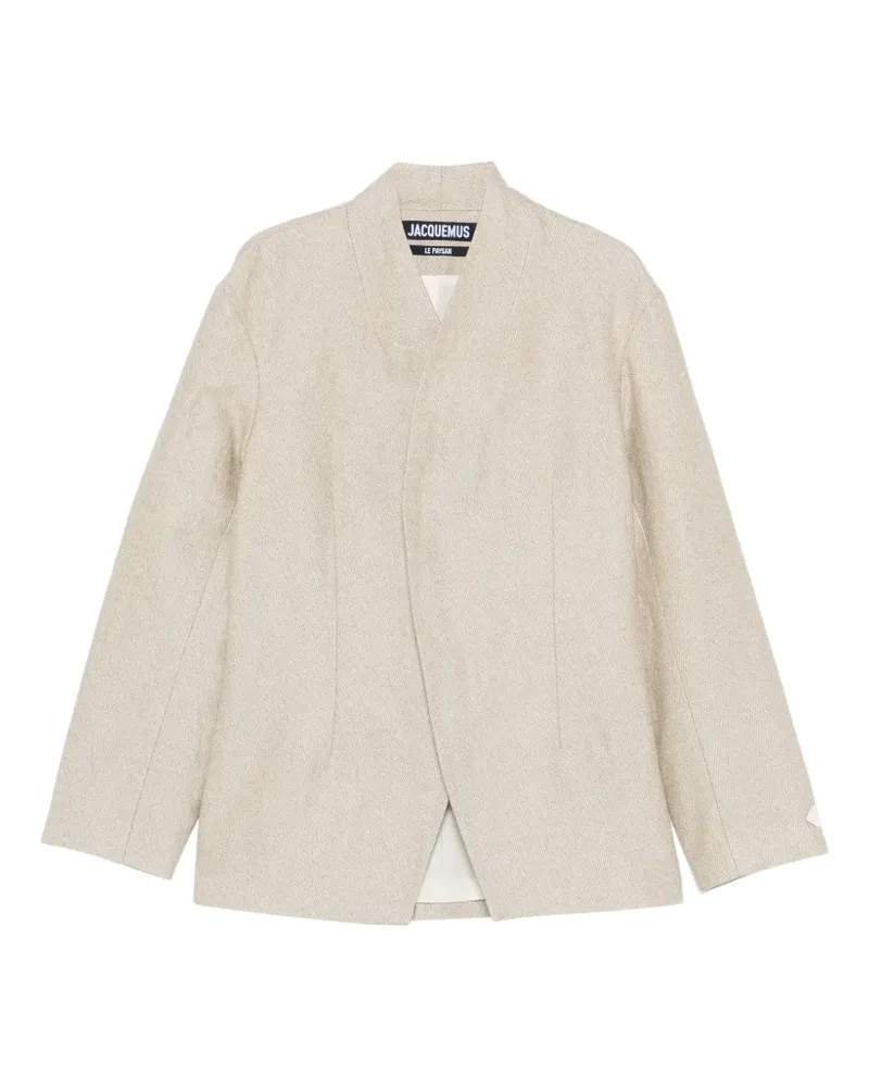 Jacquemus La Veste Bastide jacket - Braun Braun