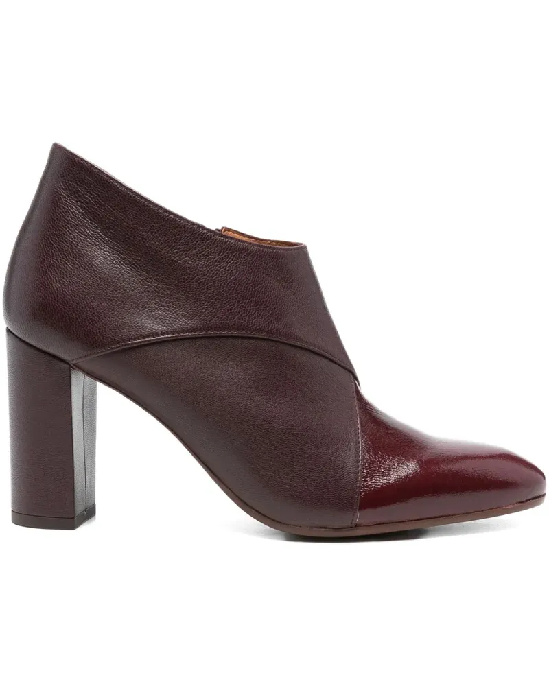 Chie Mihara Etika Stiefeletten mit Blockabsatz 80mm - Violett Violett