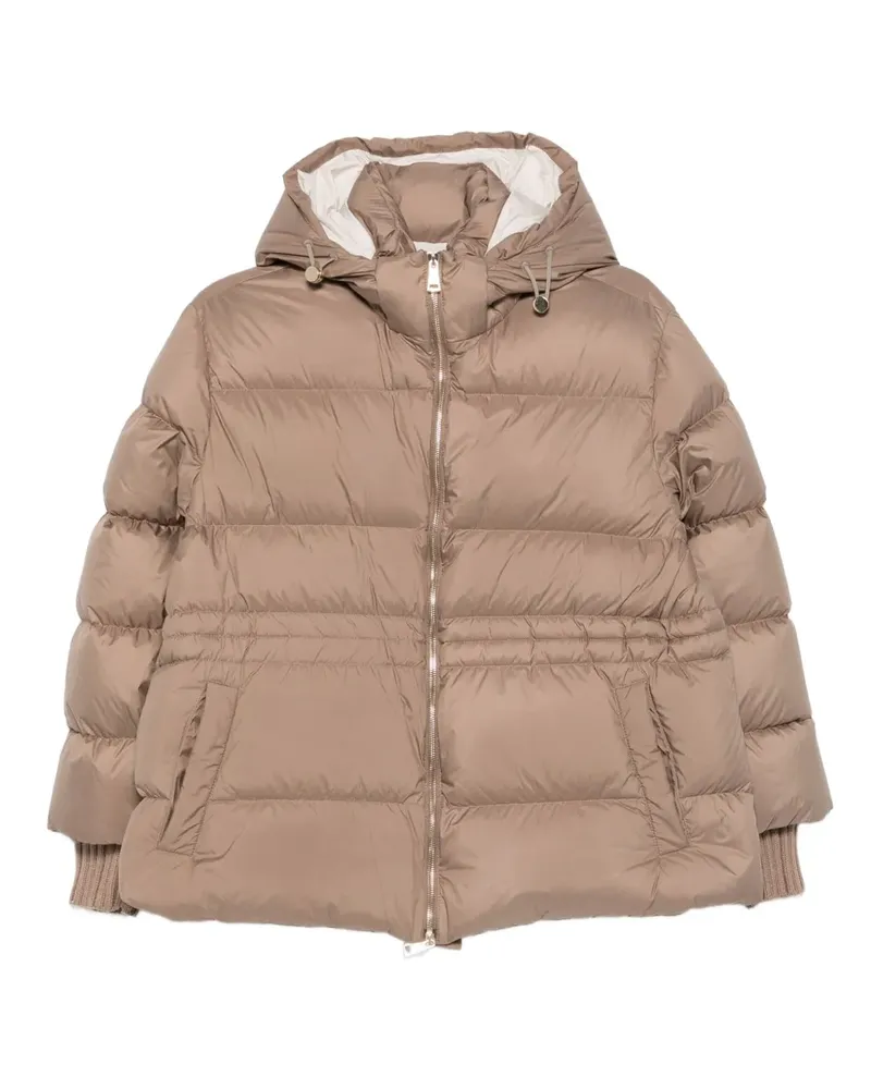 Fabiana Filippi Gesteppte Kapuzenjacke - Nude Nude