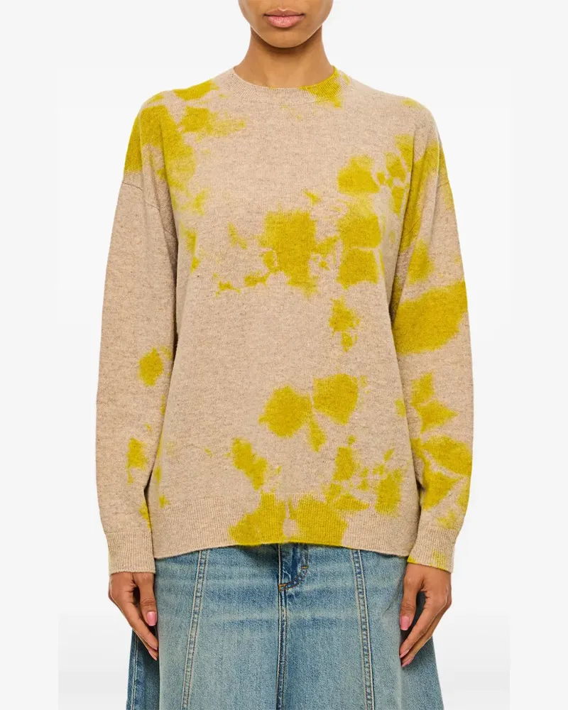 Suzusan Pullover aus Kaschmir - Gelb Gelb
