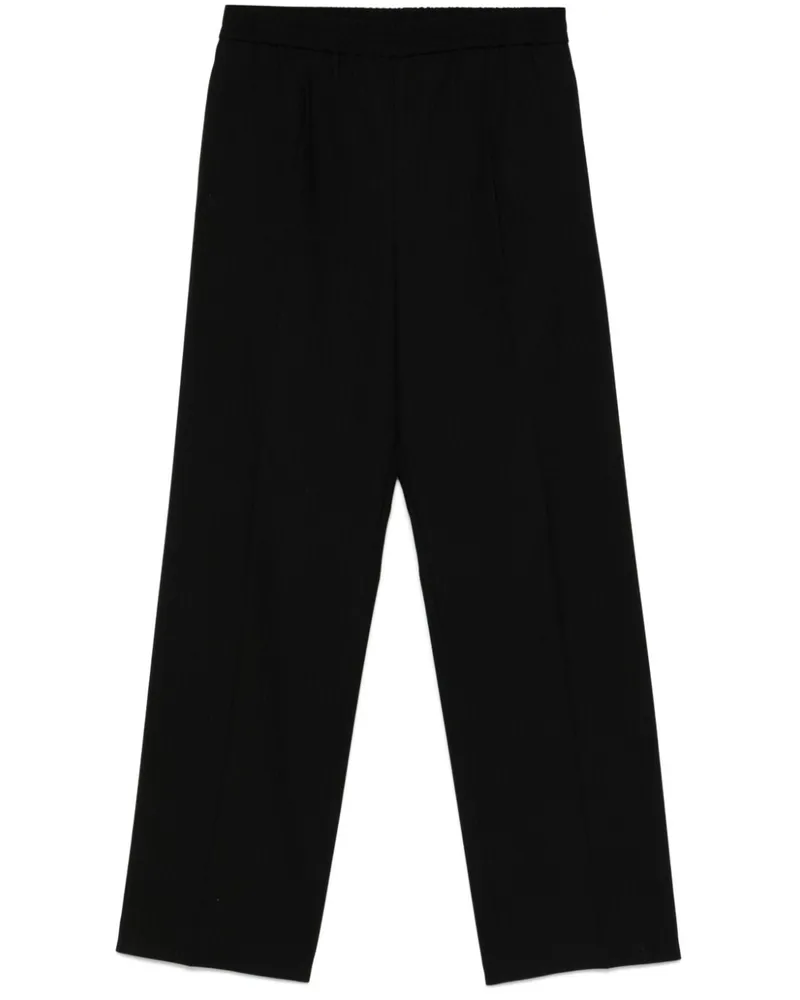 HUGO BOSS Hose mit Nadelstreifen - Schwarz Schwarz