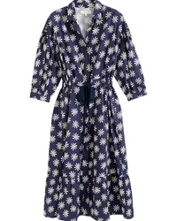 Chinti & Parker Ditsy Midikleid mit Blumen-Print Blau