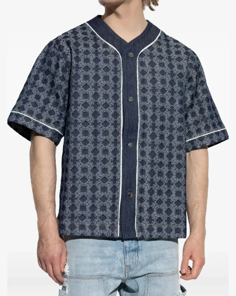 Amiri Ma Quad denim shirt - Blau Blau