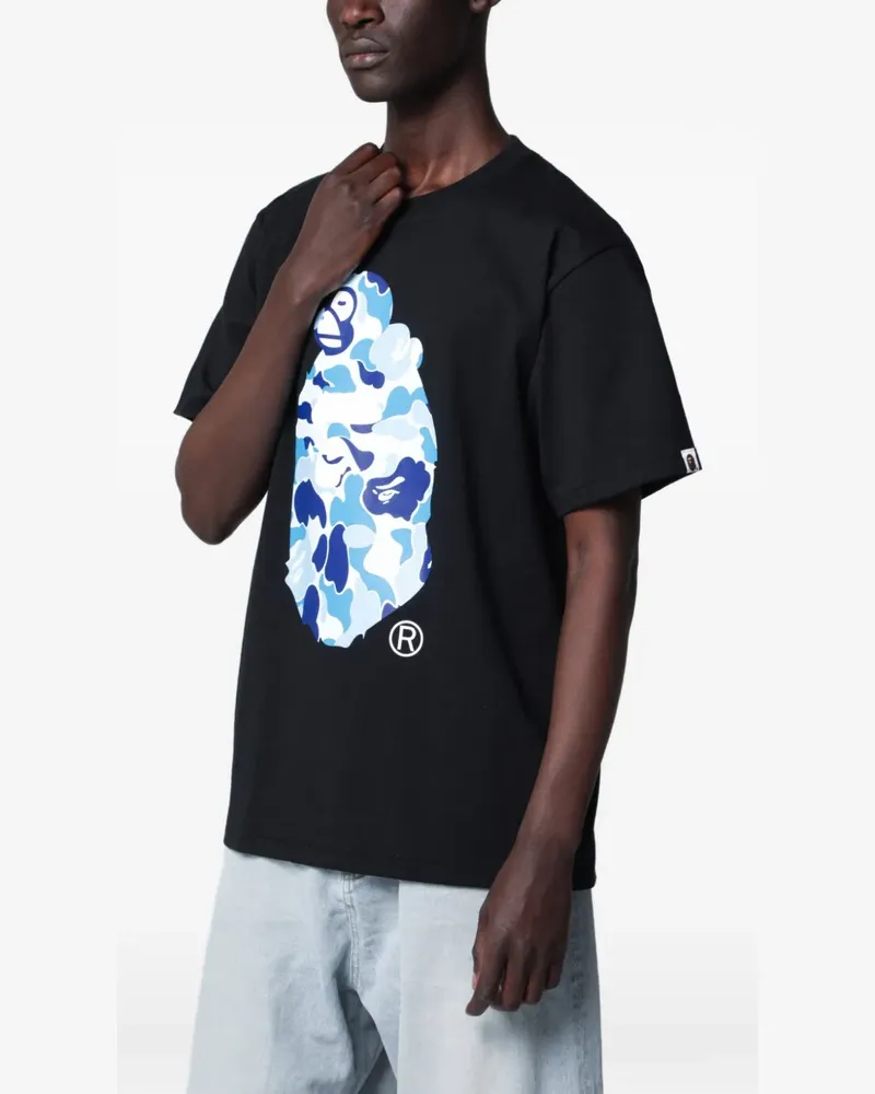 BAPE ABC Camo Milo T-Shirt - Schwarz Schwarz