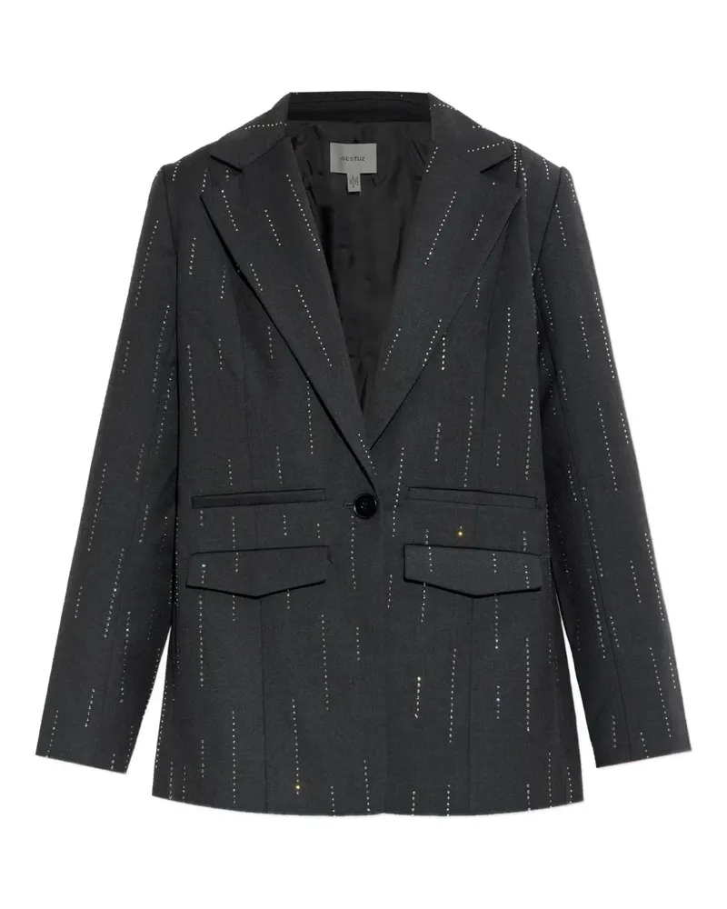 Gestuz GZadira embellished button blazer - Grau Grau