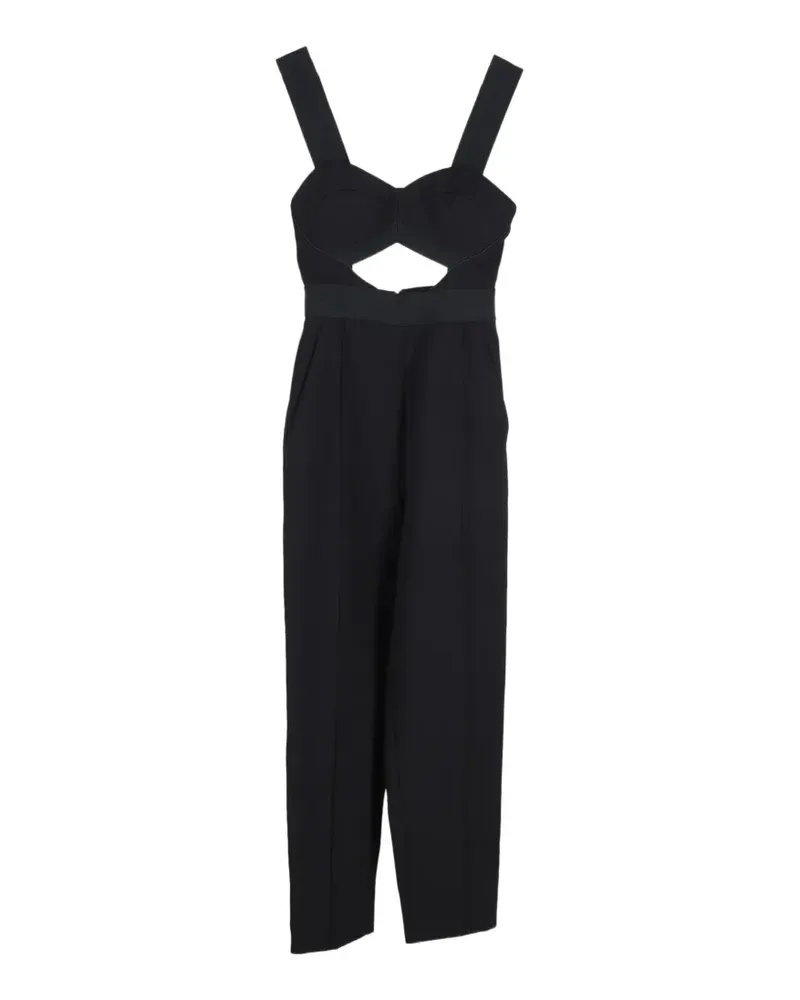 Self-Portrait Lulu cut-out jumpsuit - Schwarz Schwarz