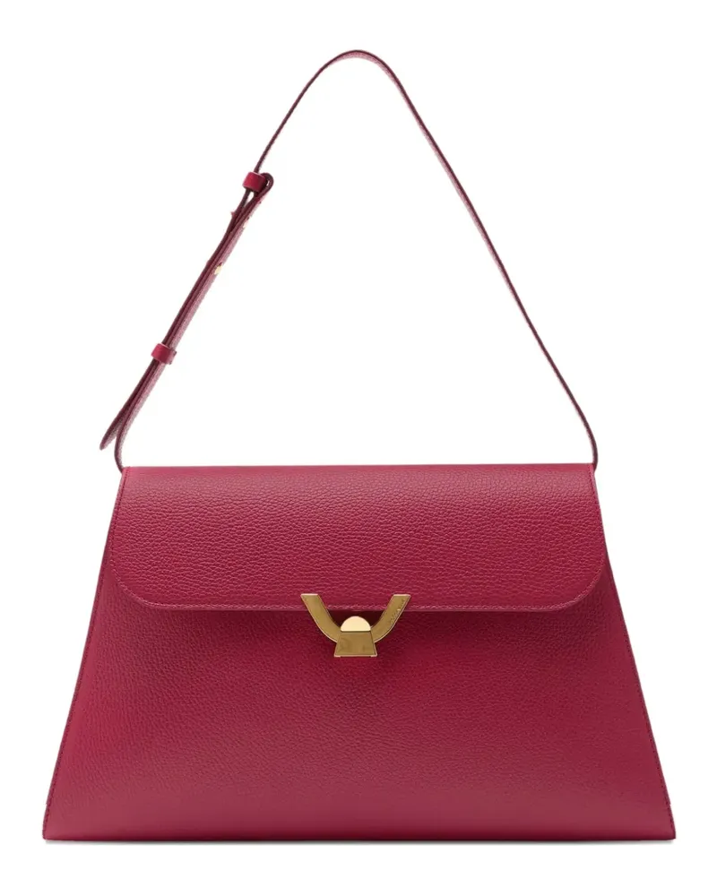 Coccinelle leather shoulder bag - Rot Rot