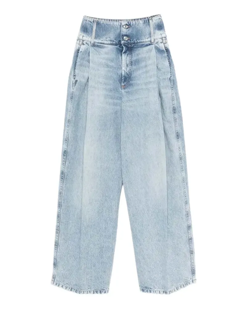 SPORTMAX Weite Jeans - Blau Blau