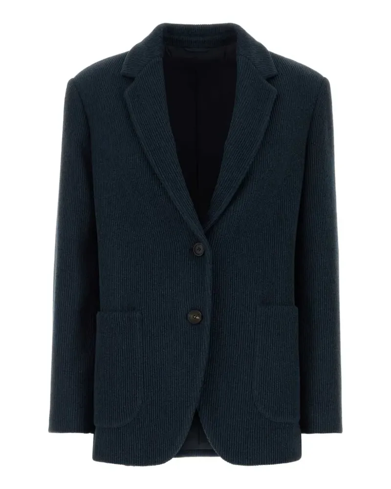Brunello Cucinelli Einreihiges Sakko - Blau Blau