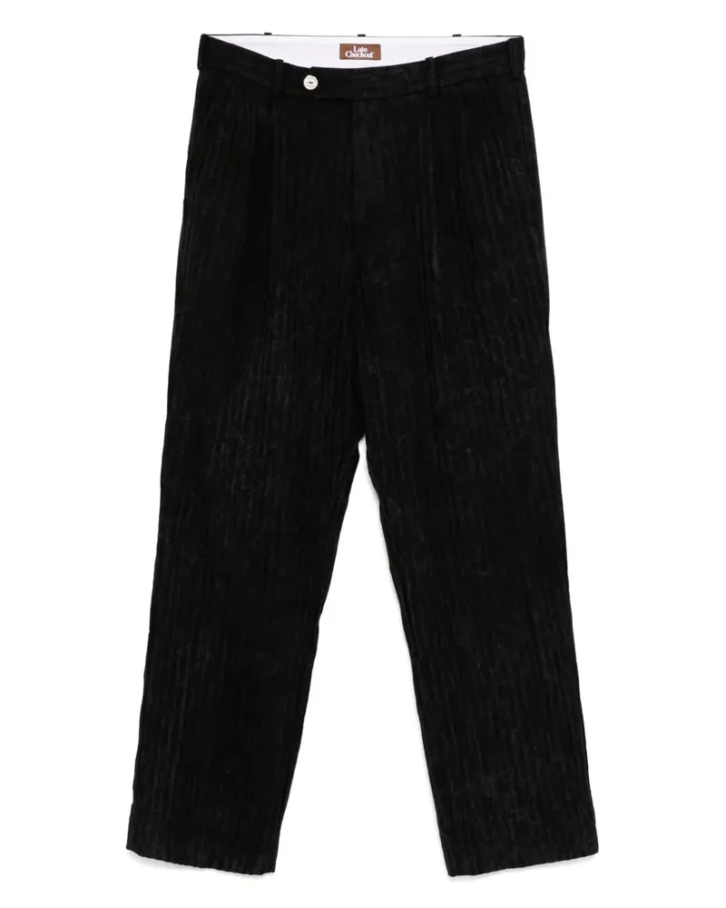 Stain Shade Gestreifte Hose - Blau Blau
