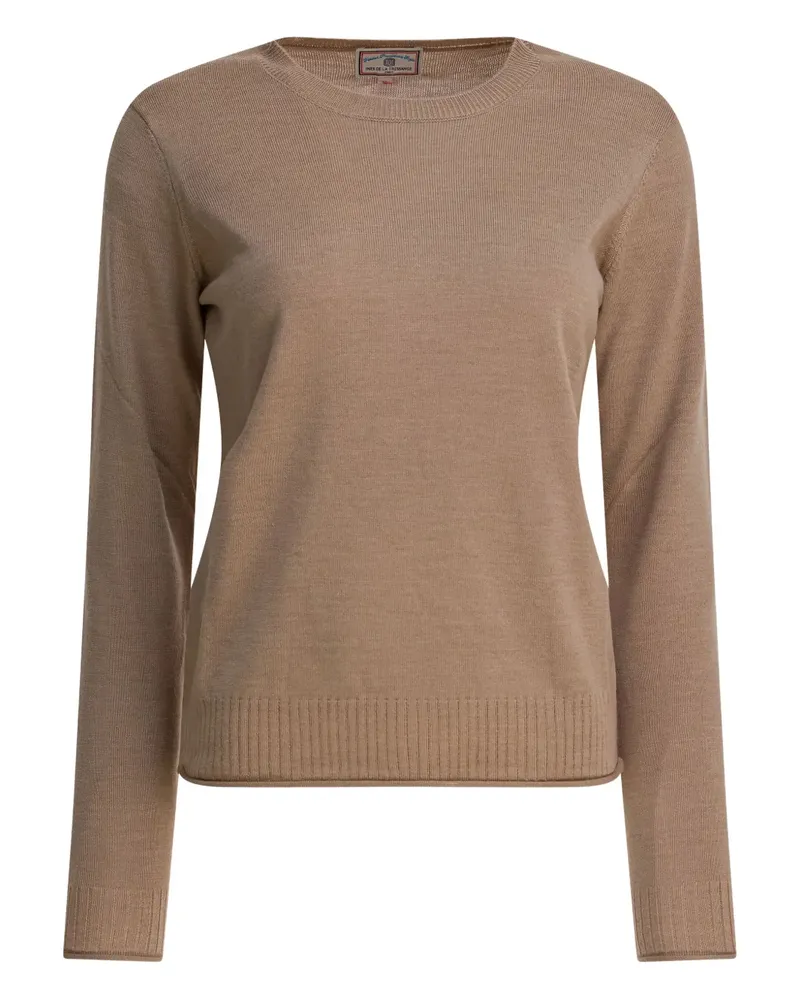Inès de la Fressange ribbed sweater - Nude Nude