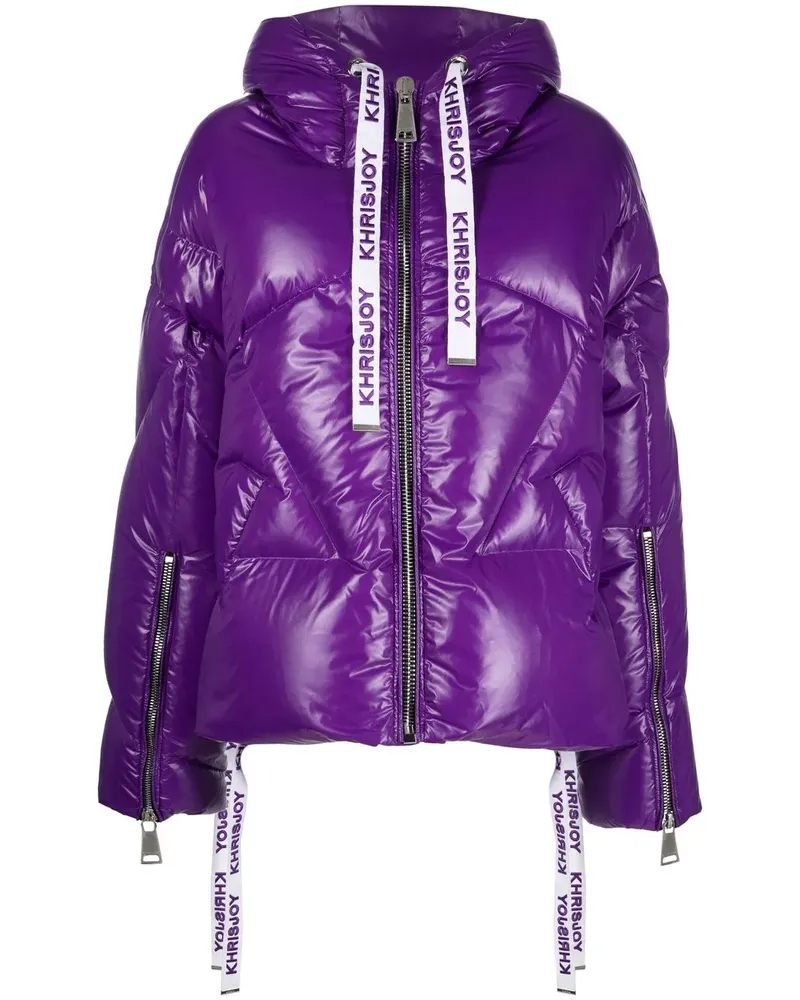 KHRISJOY Gefütterte Iconic Jacke - Violett Violett