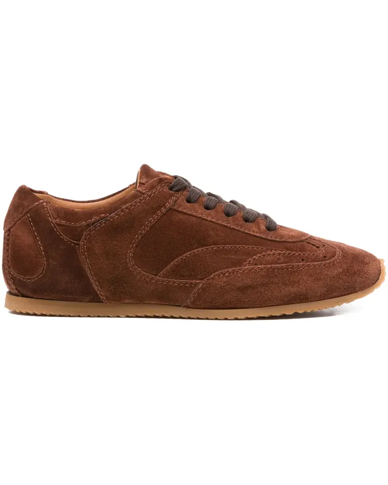 Ermanno Scervino Sneakers aus Wildleder - Braun Braun