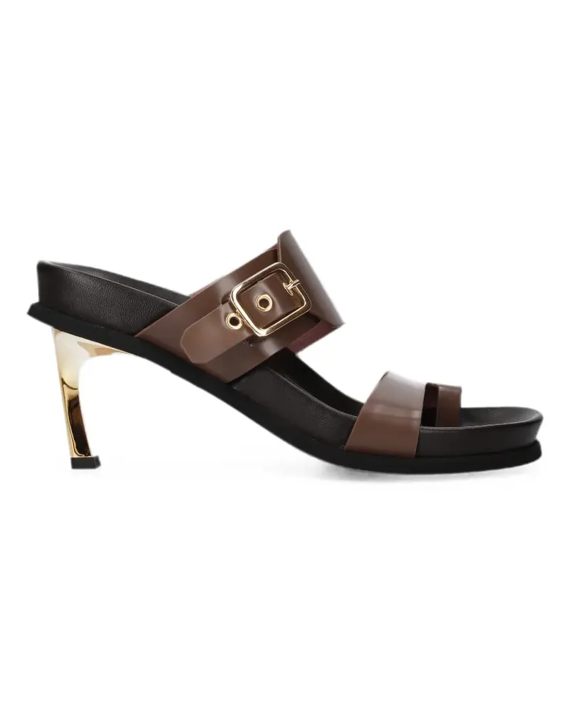 Premiata nappa leather sandals - Braun Braun