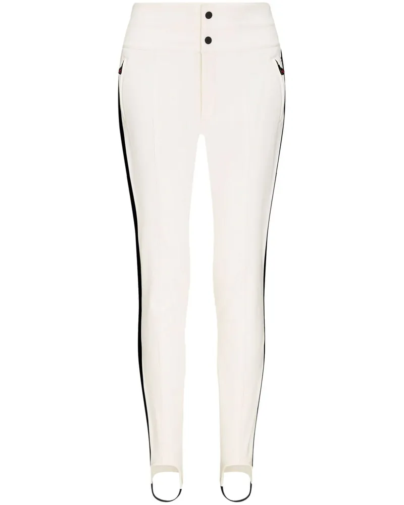 Perfect Moment Aurora Skinny-Hose mit hohem Bund Weiß