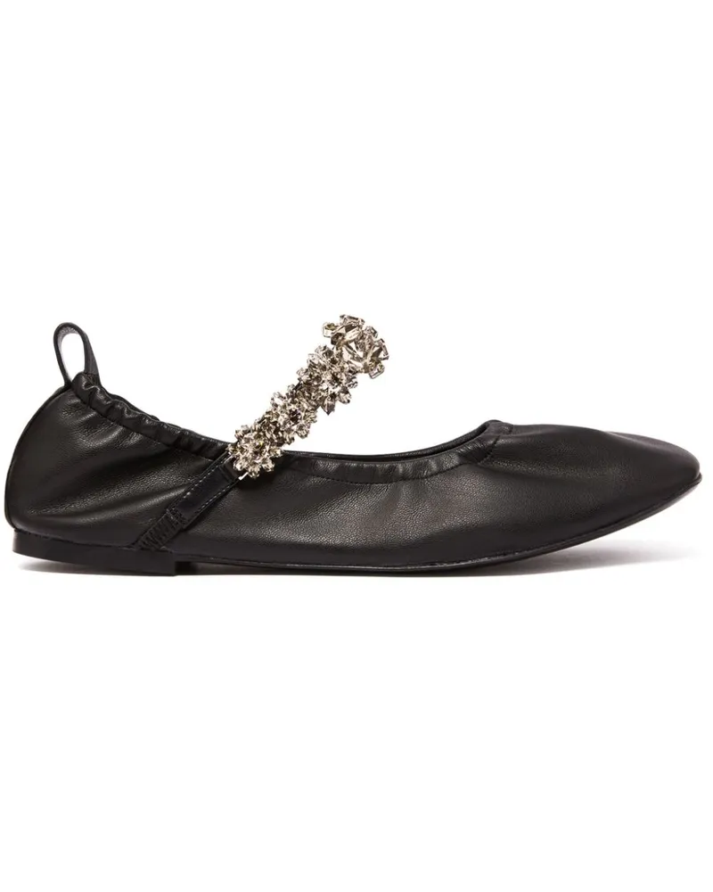 Stella McCartney Elsa Ballerinas - Schwarz Schwarz